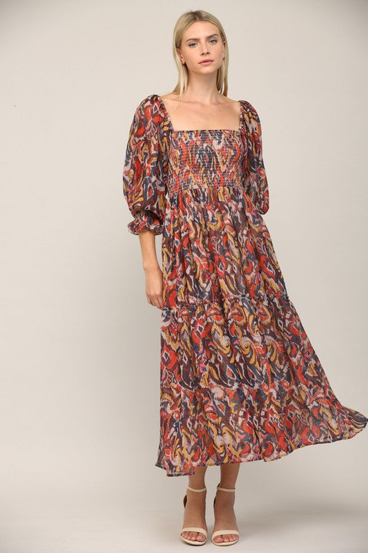 AMBER MIDI DRESS