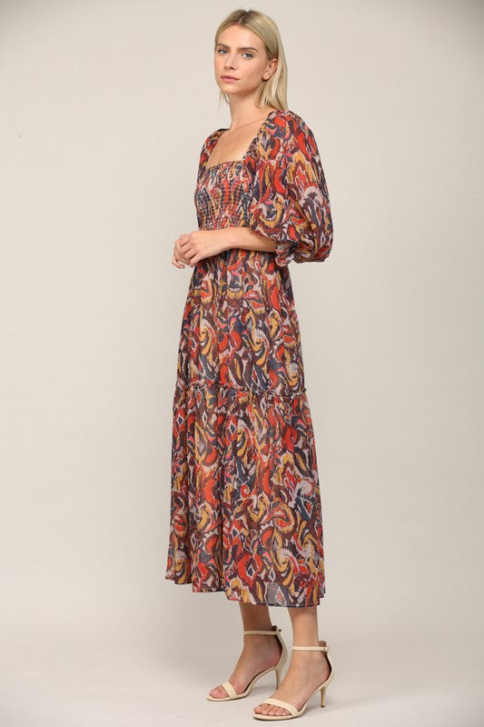 AMBER MIDI DRESS