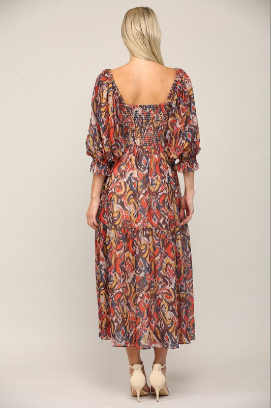 AMBER MIDI DRESS