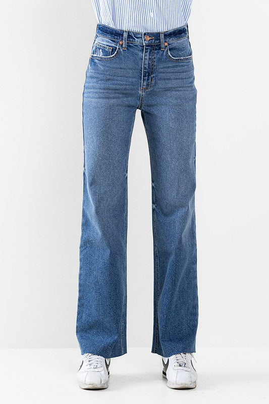 MADISON WIDE STRAIGHT LEG DENIM