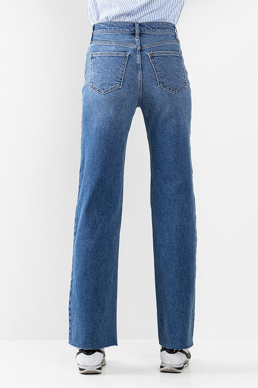 MADISON WIDE STRAIGHT LEG DENIM