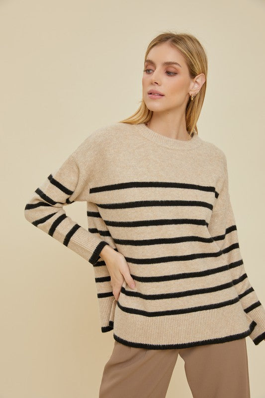 ANDY STRIPED SWEATER