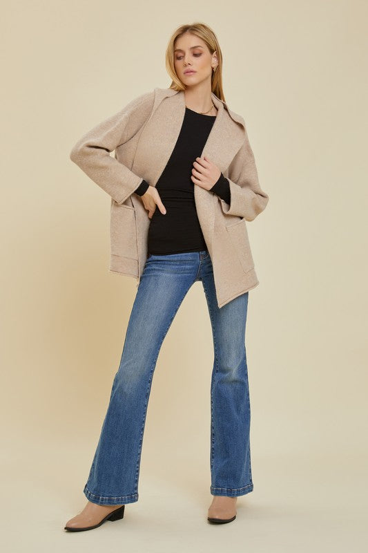 NATALIA HOODED CARDIGAN