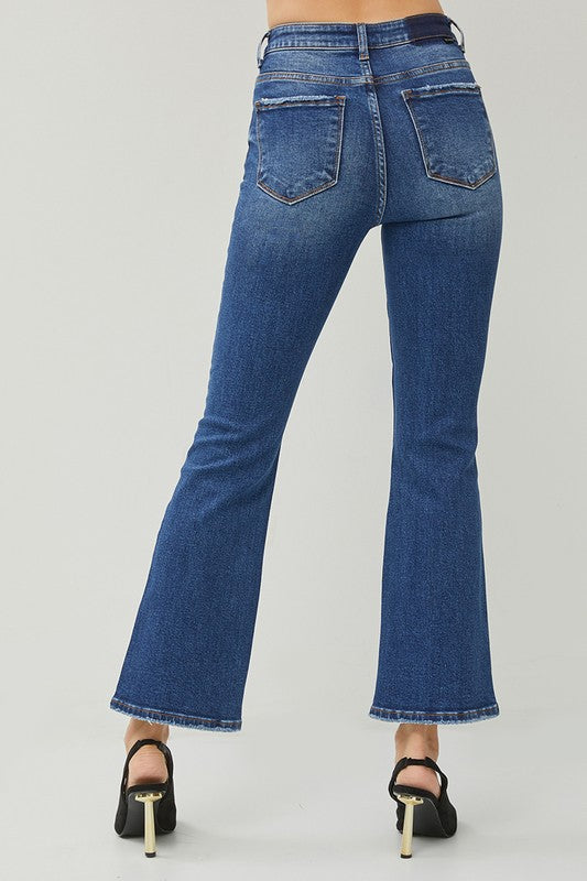 HOLLY ANKLE FLARE DENIM
