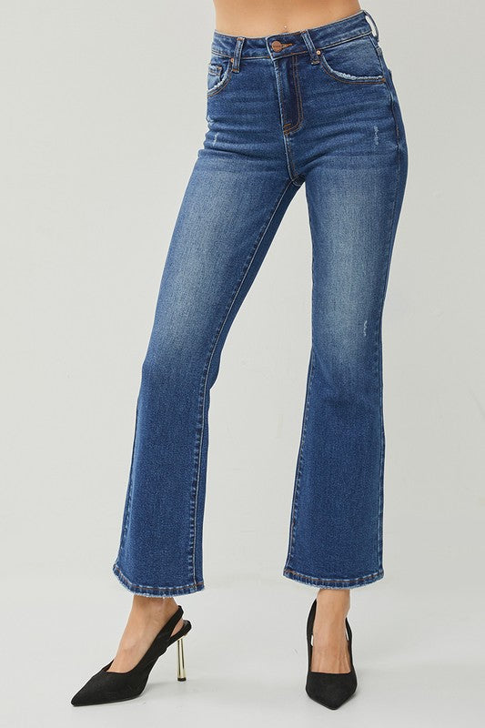 HOLLY ANKLE FLARE DENIM