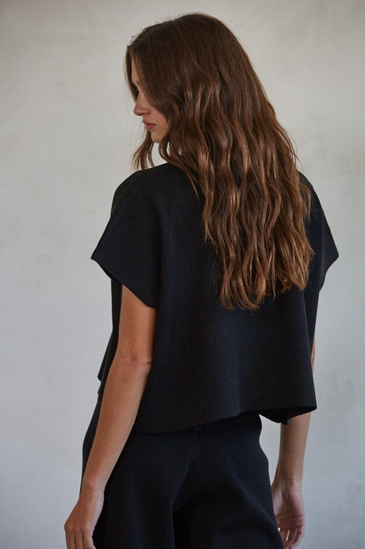 CAROLYN KNIT TOP