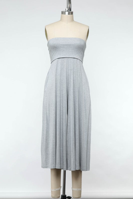 MAE STRAPLESS JUMPSUIT