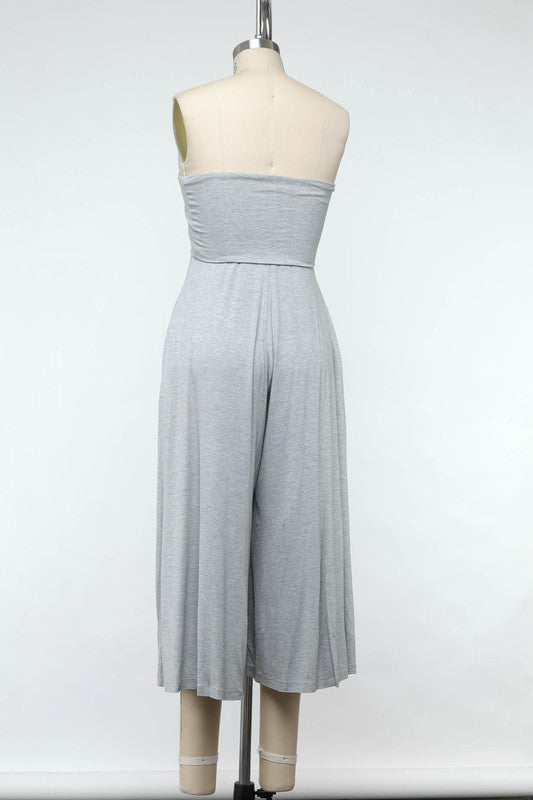 MAE STRAPLESS JUMPSUIT
