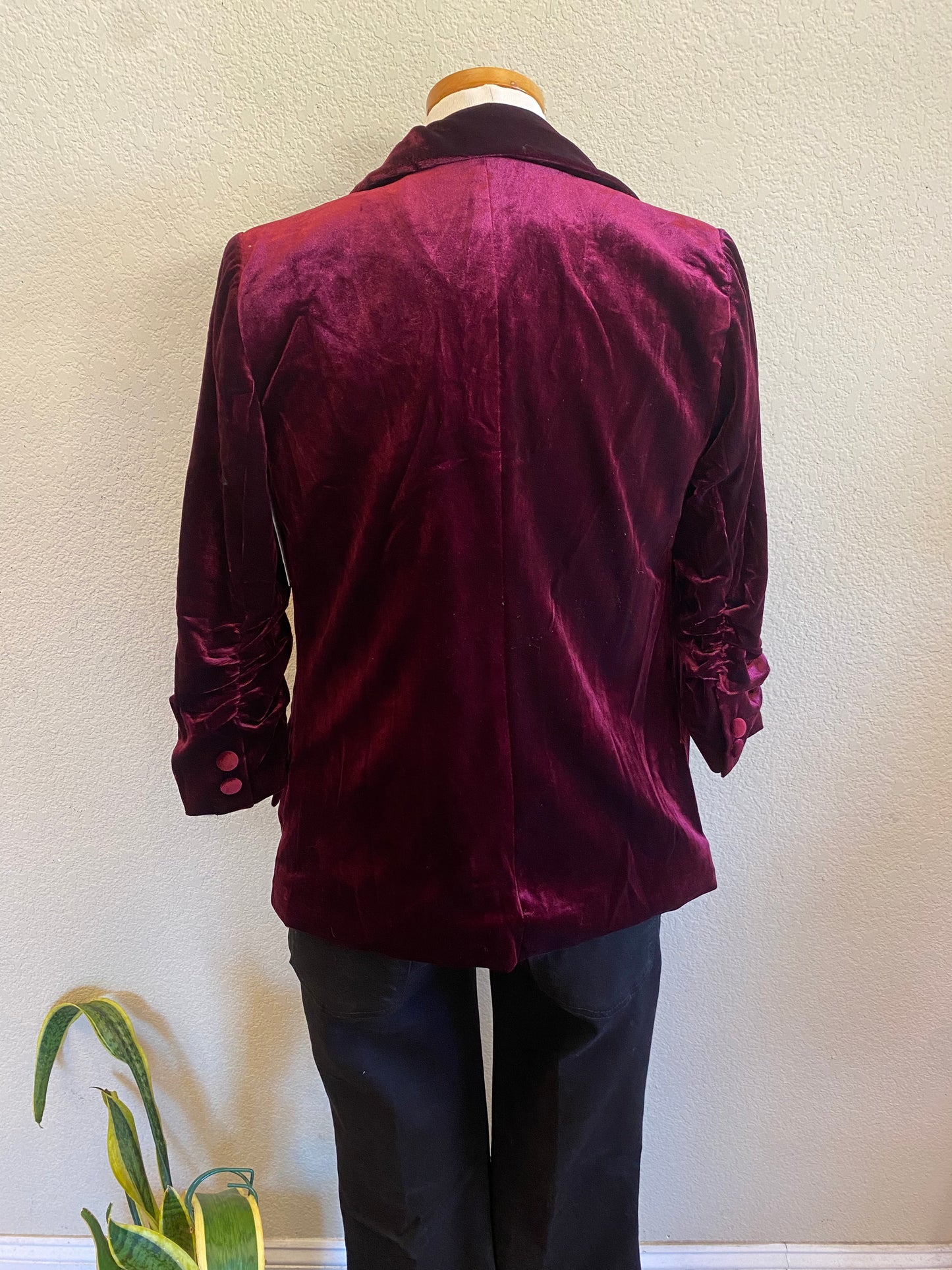 LAUREN VELVET BLAZER