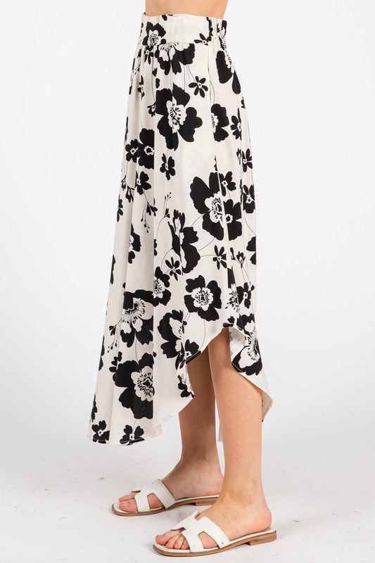 ABBY FLORAL SKIRT
