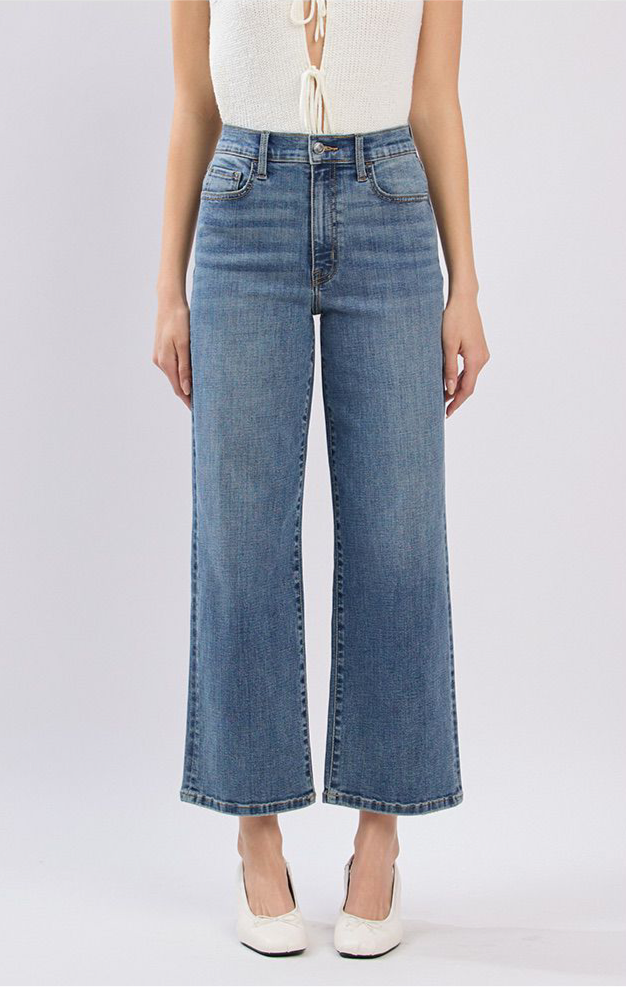 BRIT CROPPED DENIM