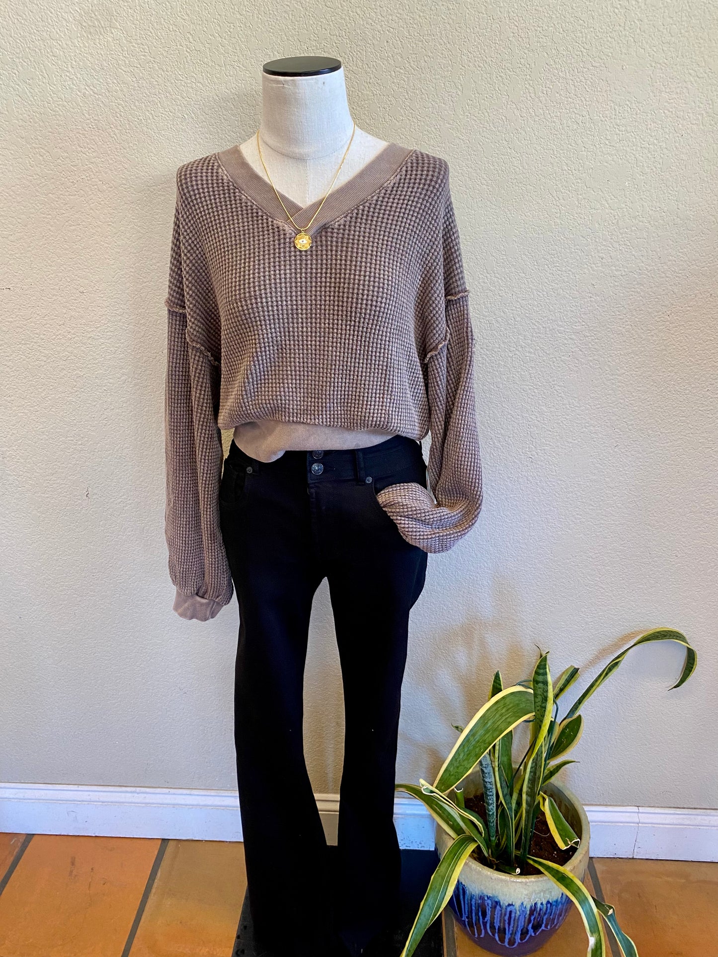 WILLOW MINERAL WASHED TOP