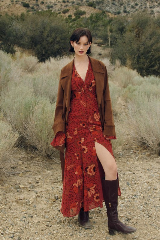 NATALIE FAUX SUEDE JACKET