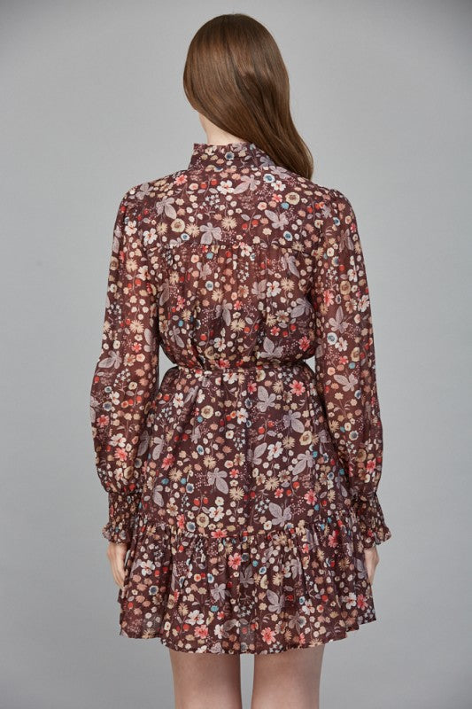 FAYE FLORAL DRESS