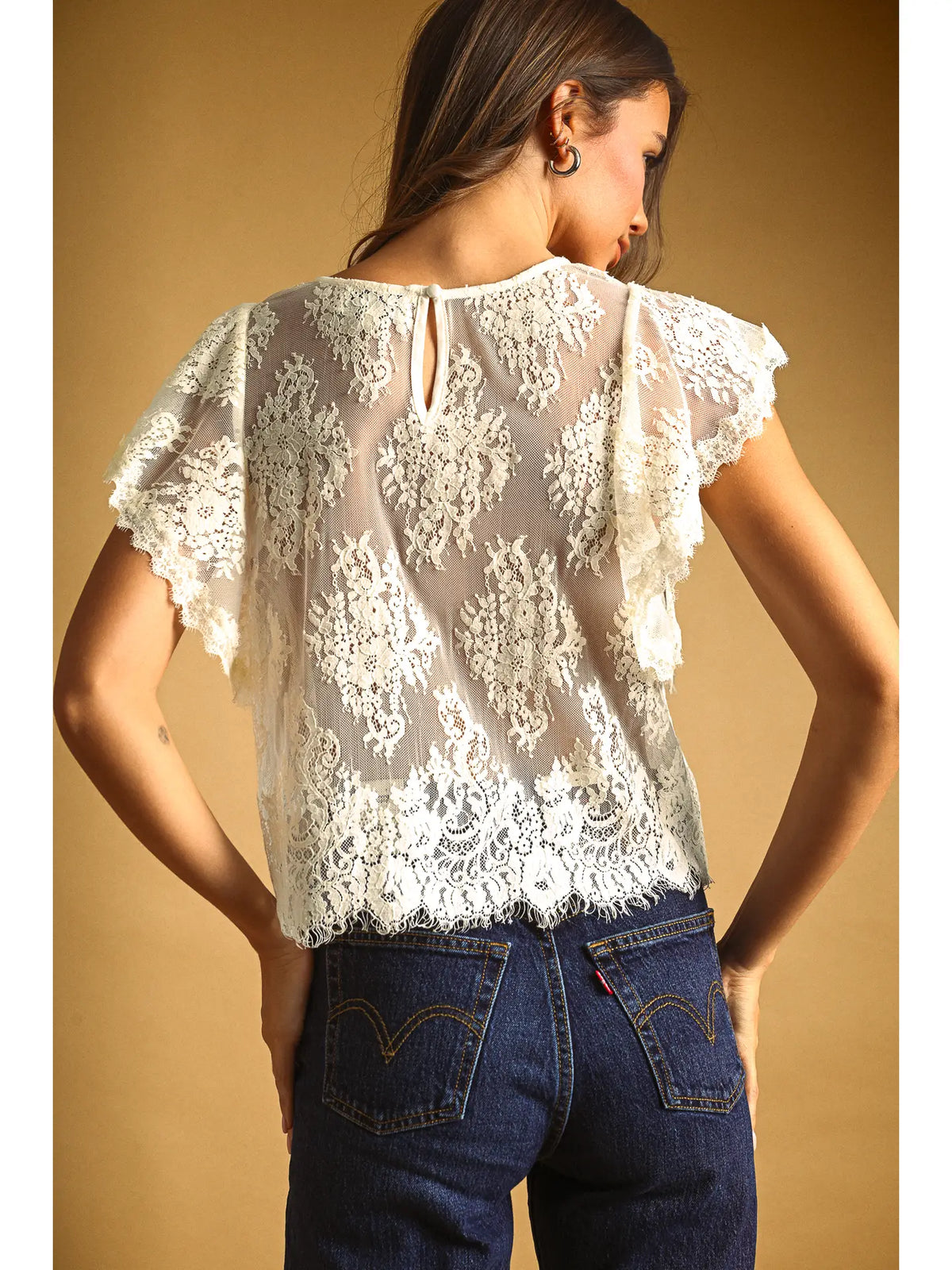 JOHANNA LACE TOP