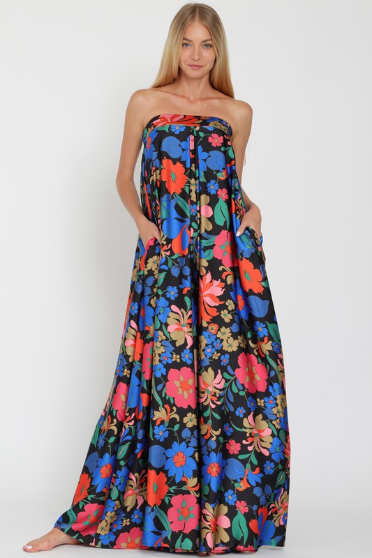 GIA STRAPLESS JUMPSUIT