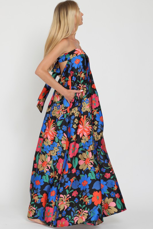 GIA STRAPLESS JUMPSUIT