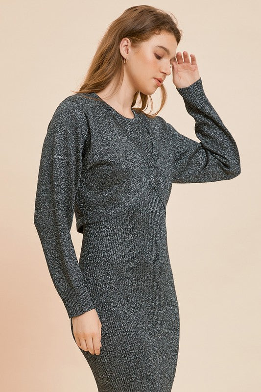 JULES SHRUG SWEATER