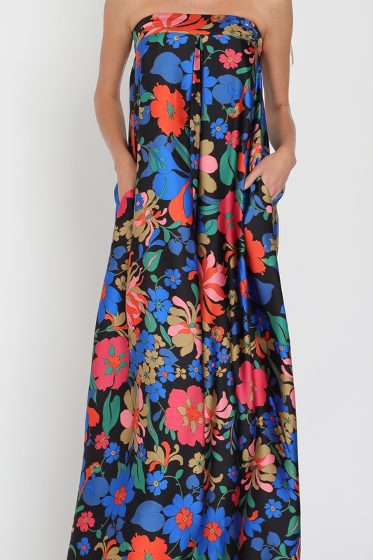 GIA STRAPLESS JUMPSUIT