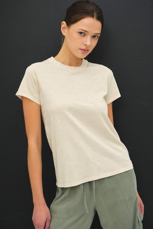 LYDIA CLASSIC COTTON TEE