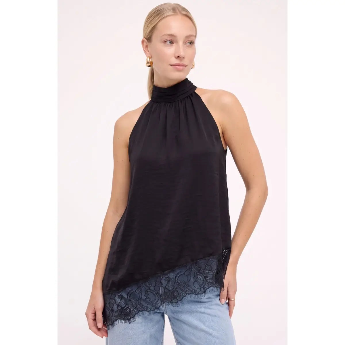 TALA MOCK NECK TOP