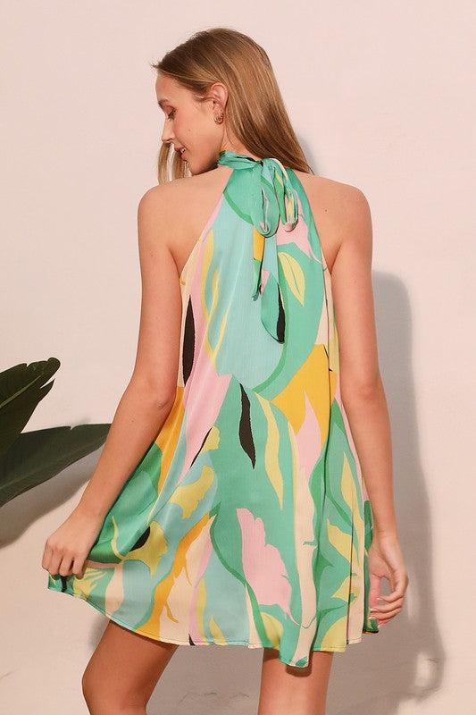 MELANIE HALTER DRESS