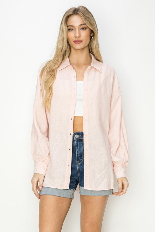 MYRA LINEN SHIRT