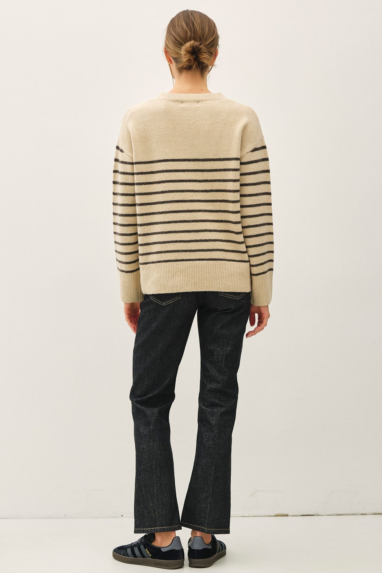 CARLA STRIPED SWEATER