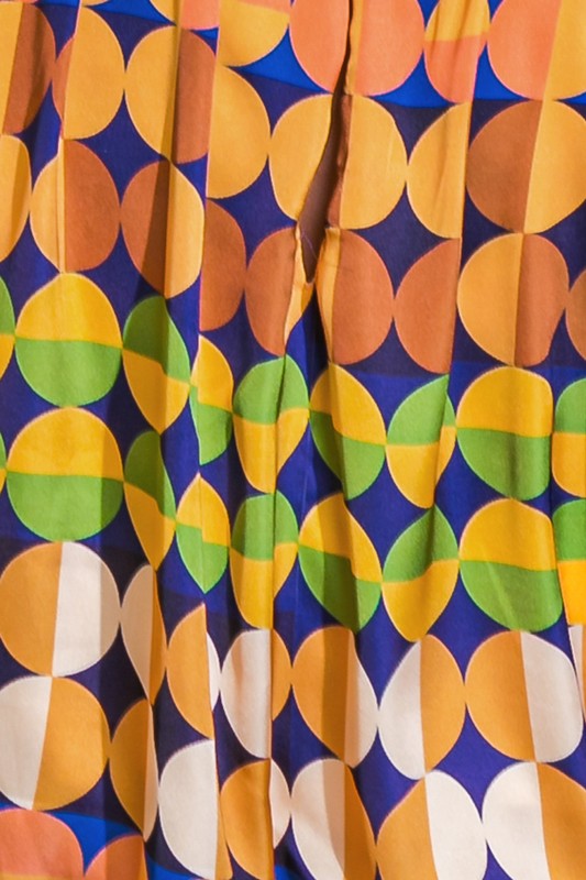 RINA GEO PRINT BLOUSE