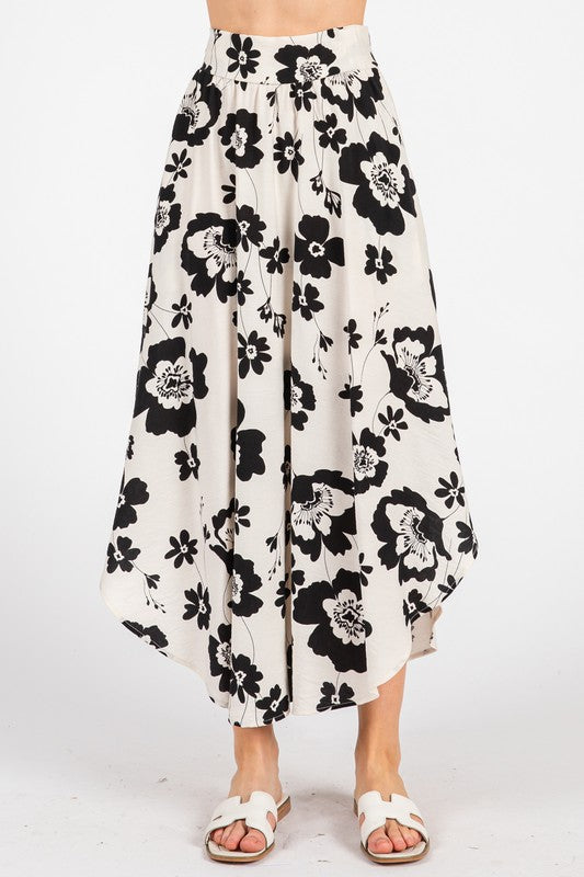 ABBY FLORAL SKIRT