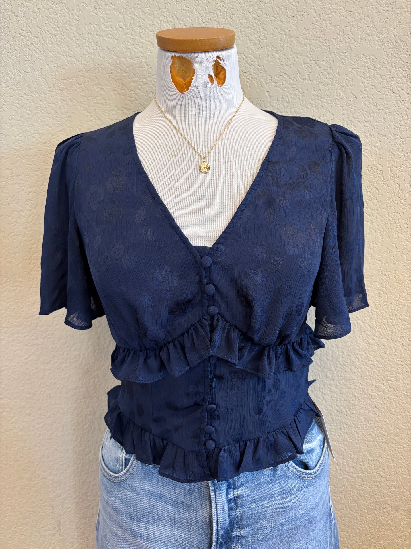 MIRA CROPPED BLOUSE