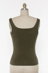 SHAINA SQUARE NECK TANK