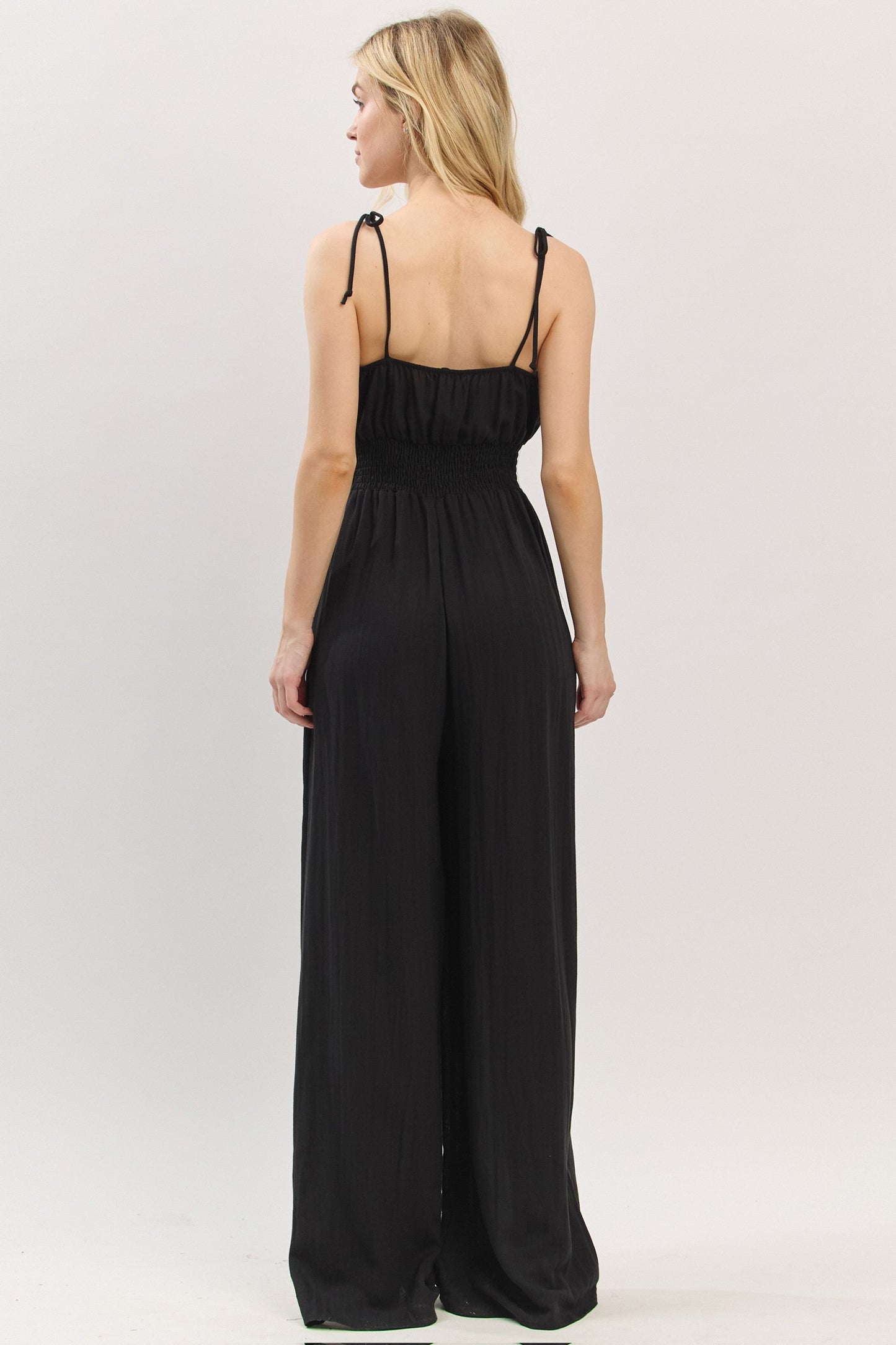 REMY TIE SHOULDER JUMPSUIT