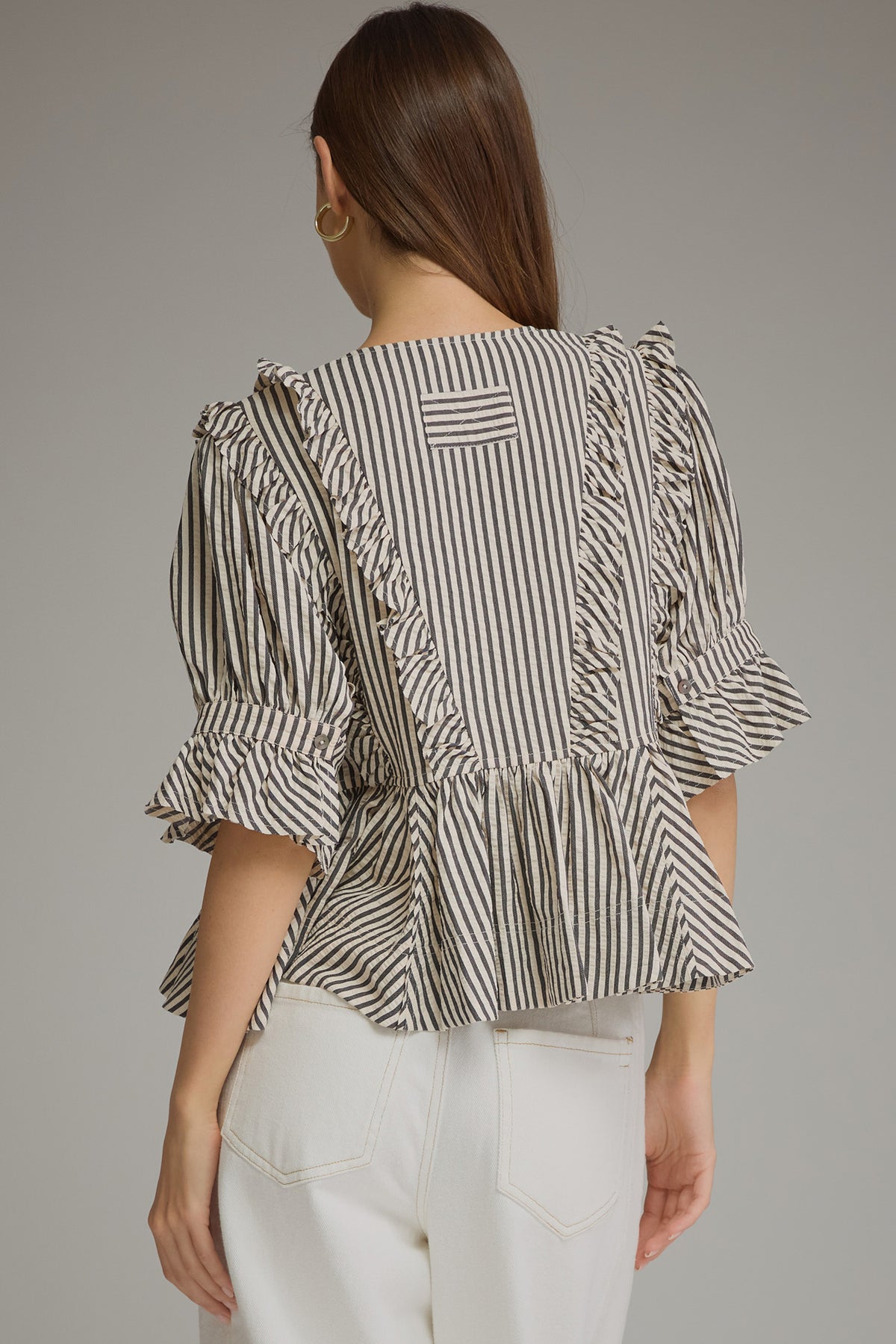 MELISSA RUFFLED TOP