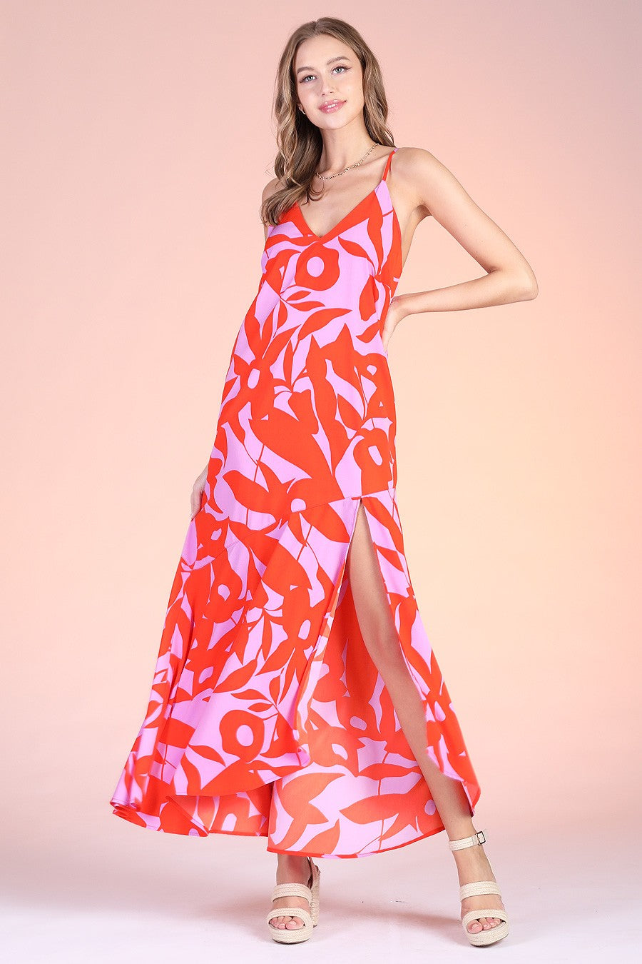 NORA TROPICAL PRINTED DRESS
