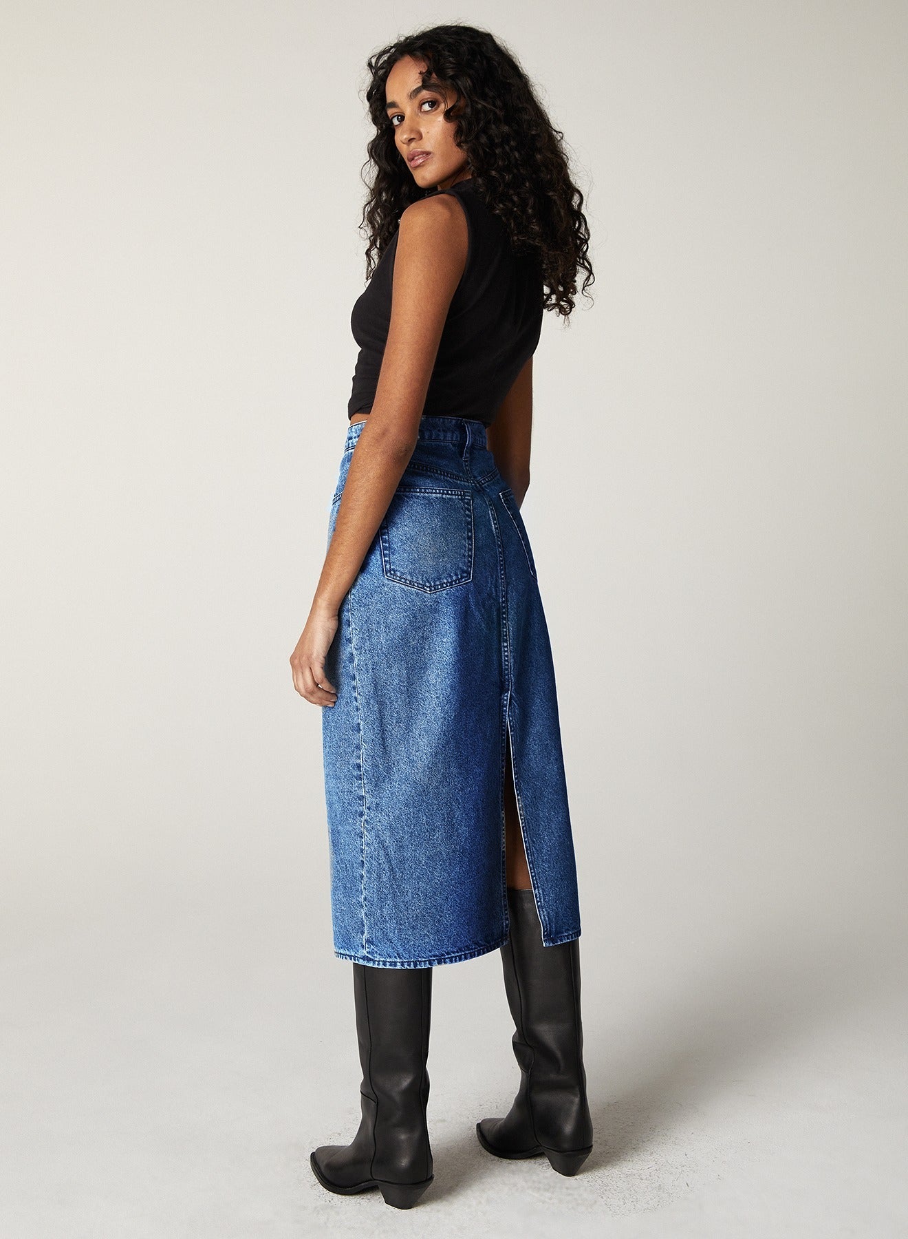HARLEY DENIM SKIRT