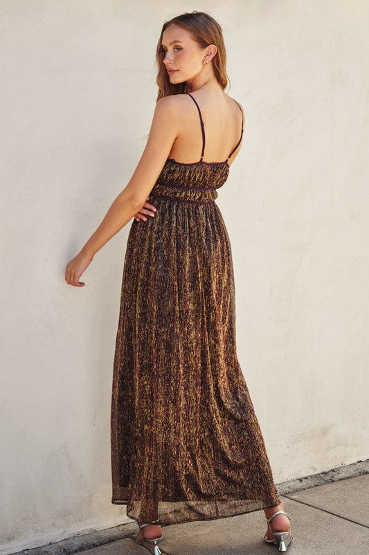 ISLA METALLIC DRESS