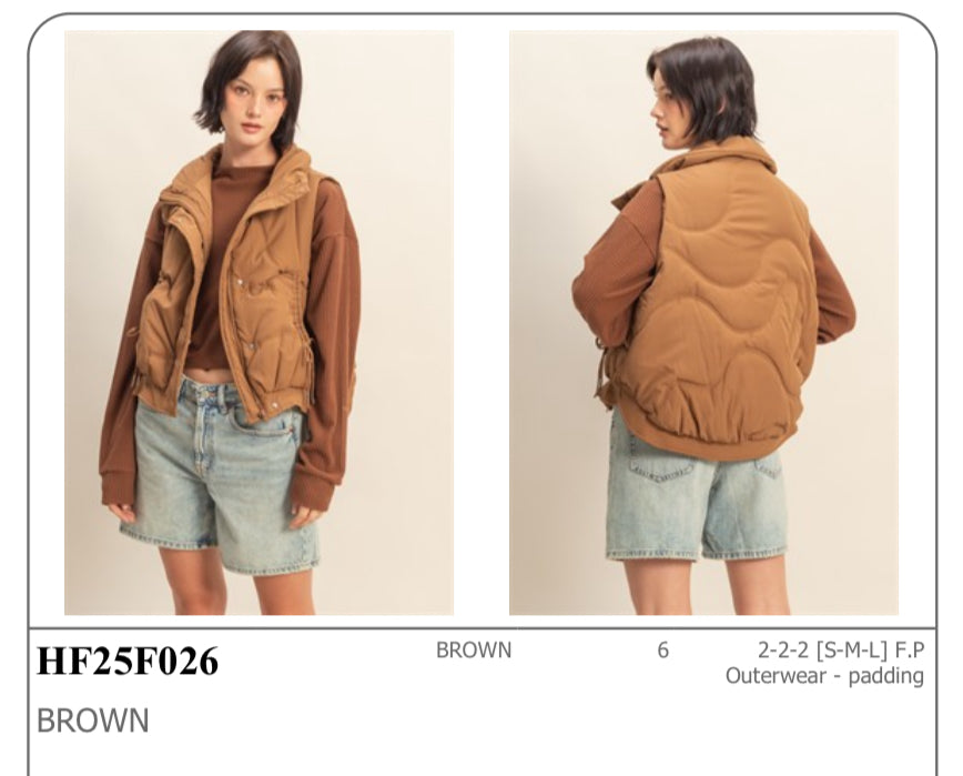 ALLISON PUFF VEST