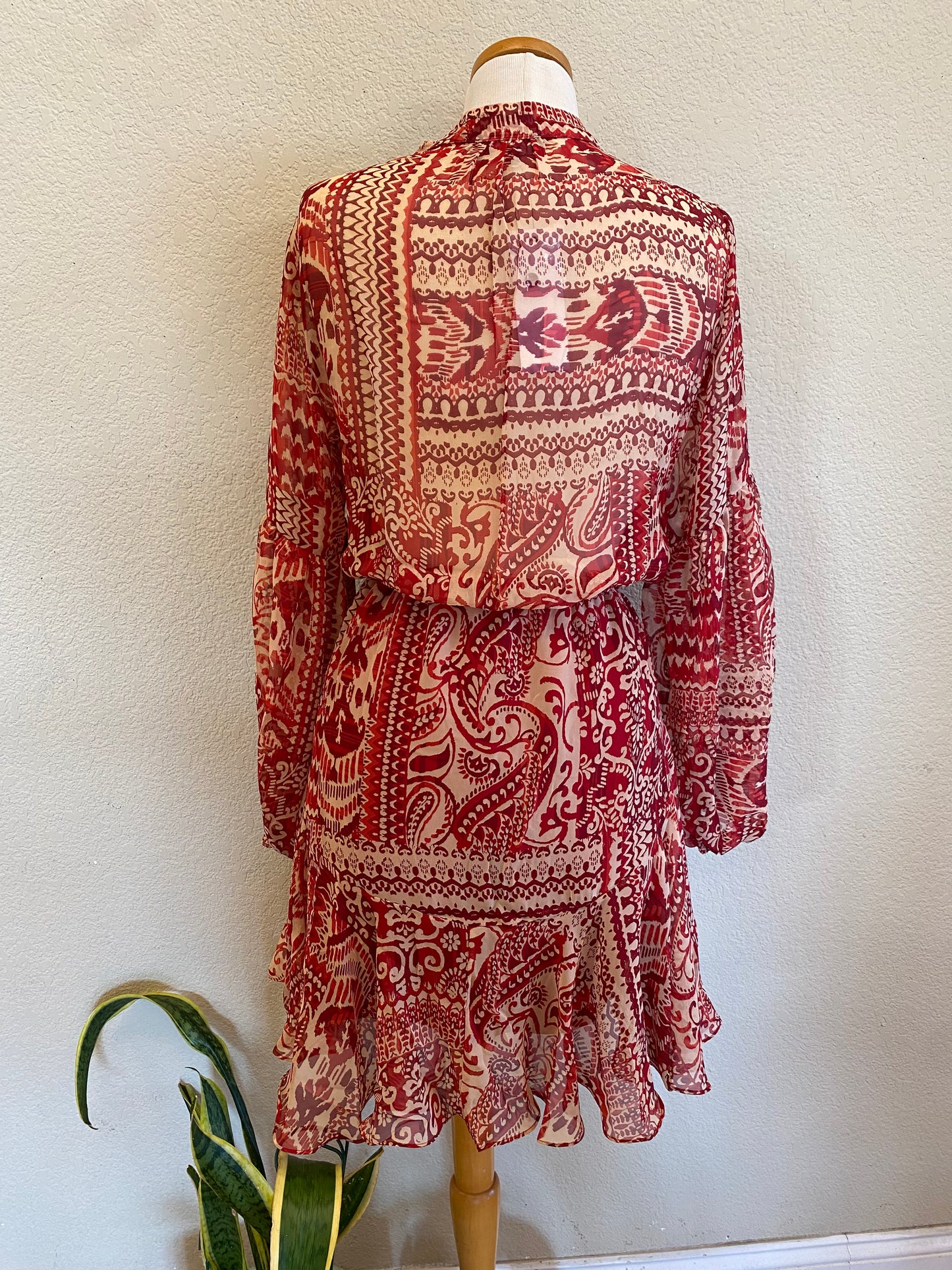 ANNISA PRINTED MINI DRESS