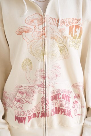 ANDREA ZIP UP HOODIE