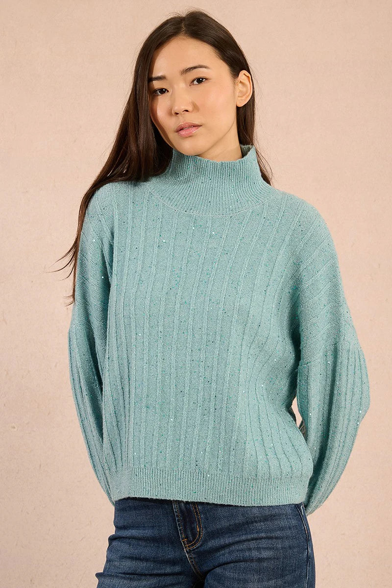 JANINE SEQUINS SWEATER