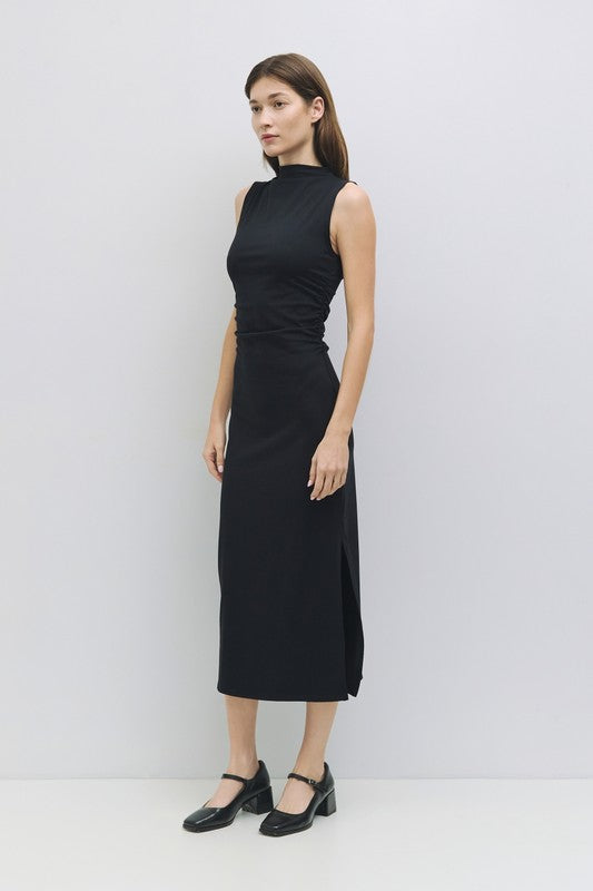 SIENNA MOCK NECK DRESS