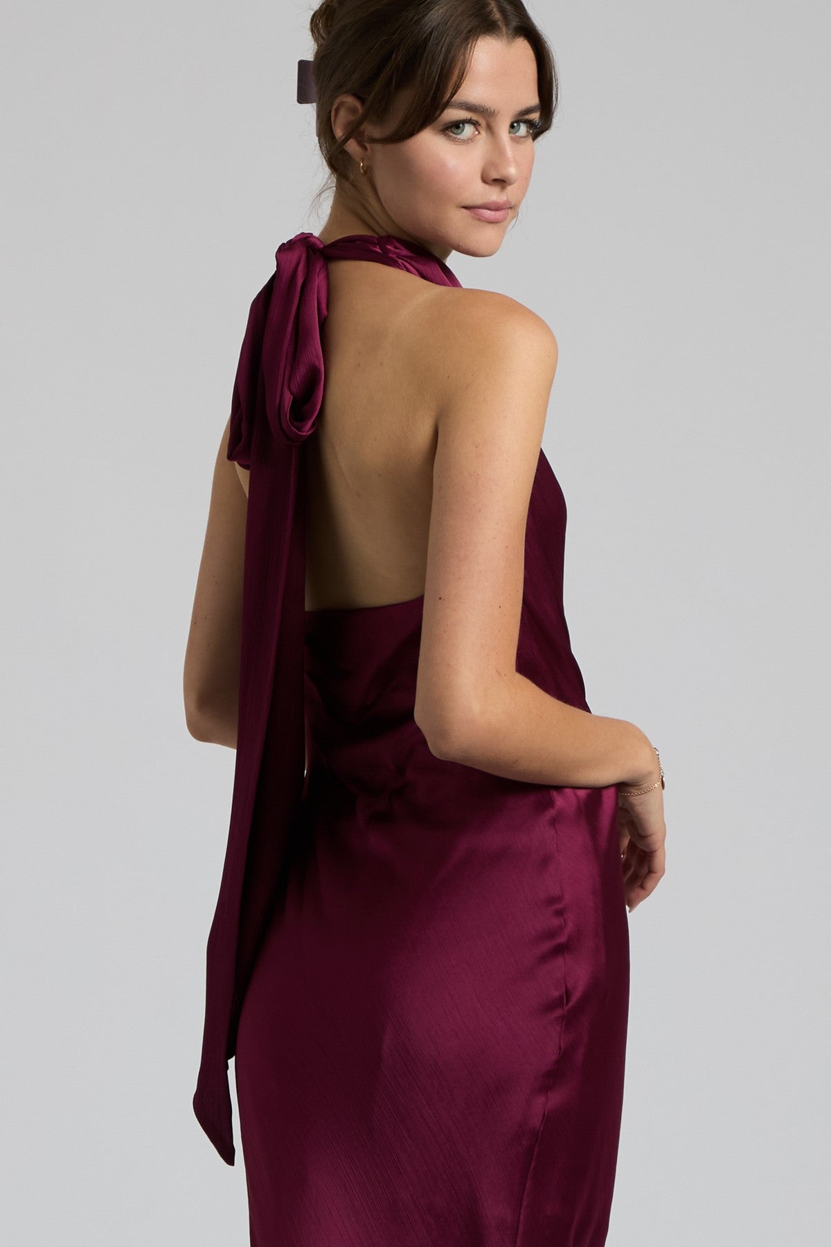 RACHELLE OPEN BACK DRESS