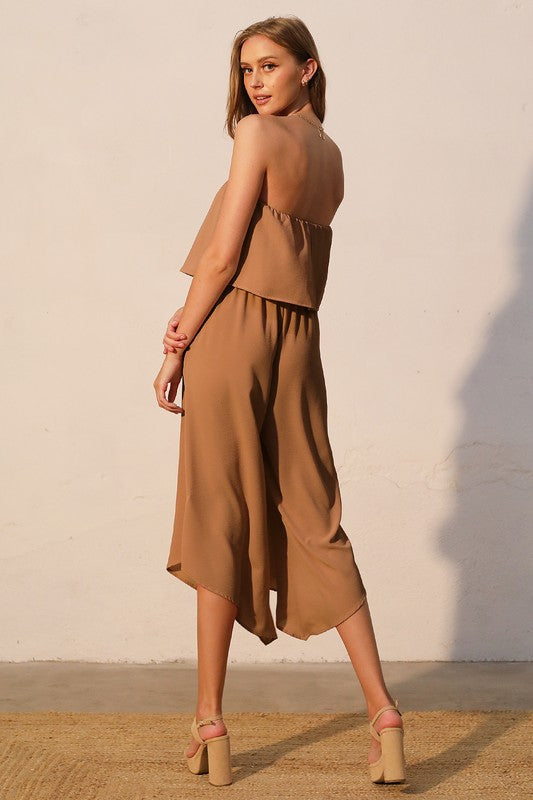 VERA STRAPLESS JUMPSUIT