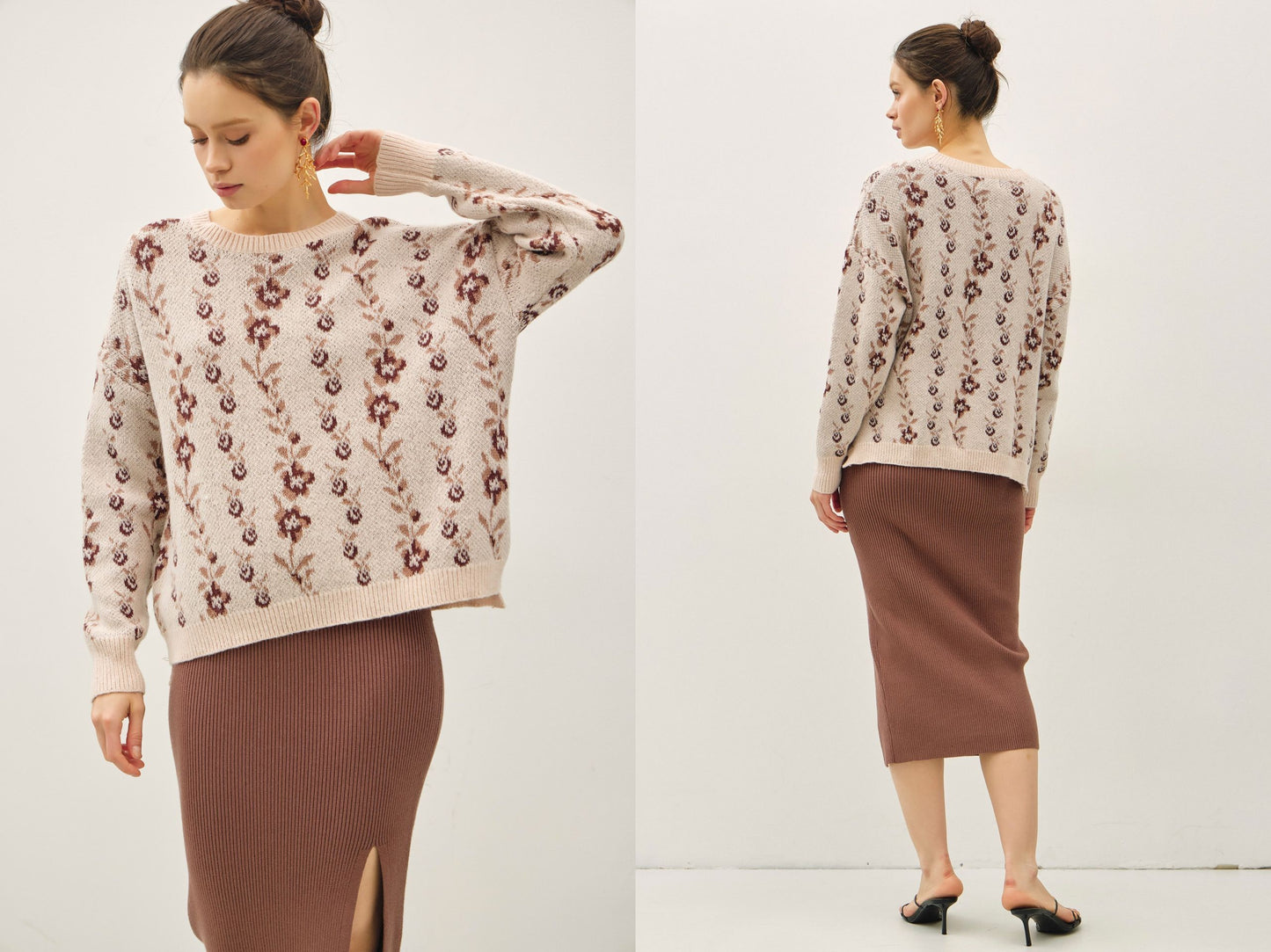MATILDA FLORAL SWEATER