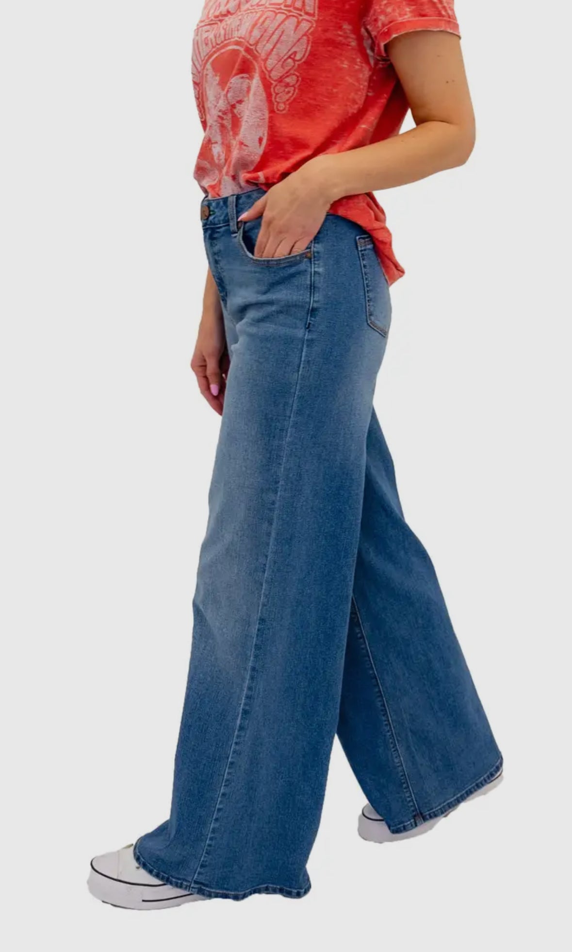 ISLA WIDE LEG DENIM