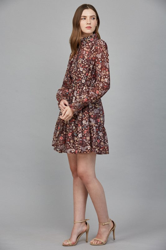 FAYE FLORAL DRESS
