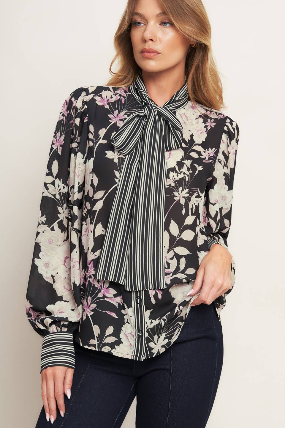 AIMEE FLORAL BLOUSE