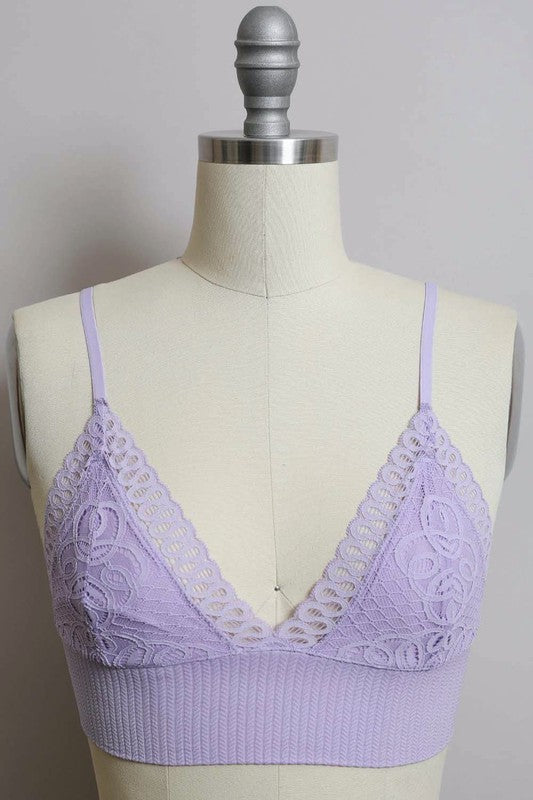 LOOP LACE BRALETTE