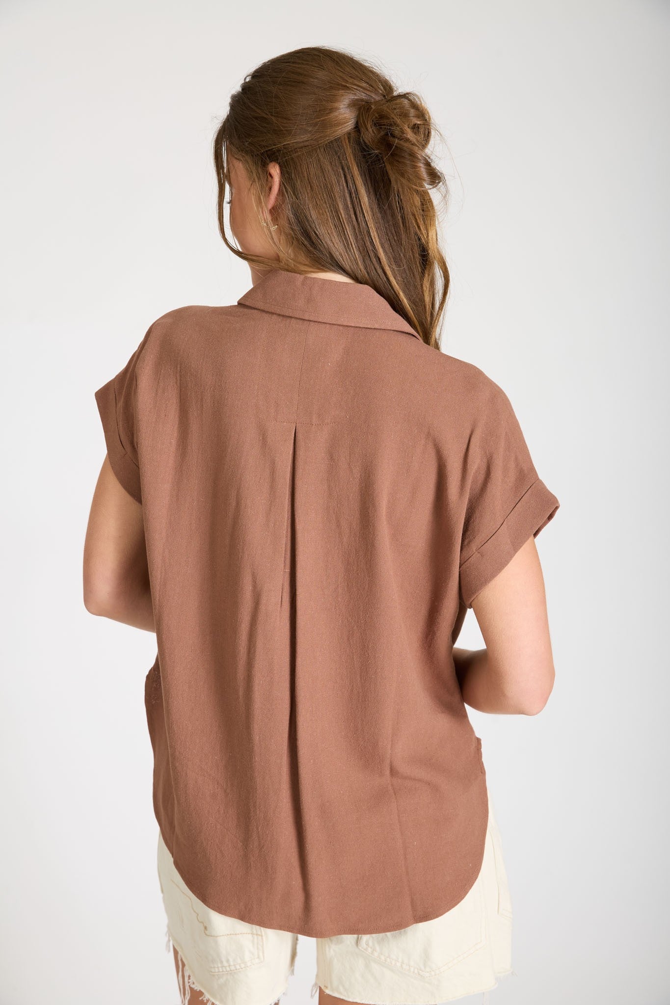 RYAN COLLARED TOP